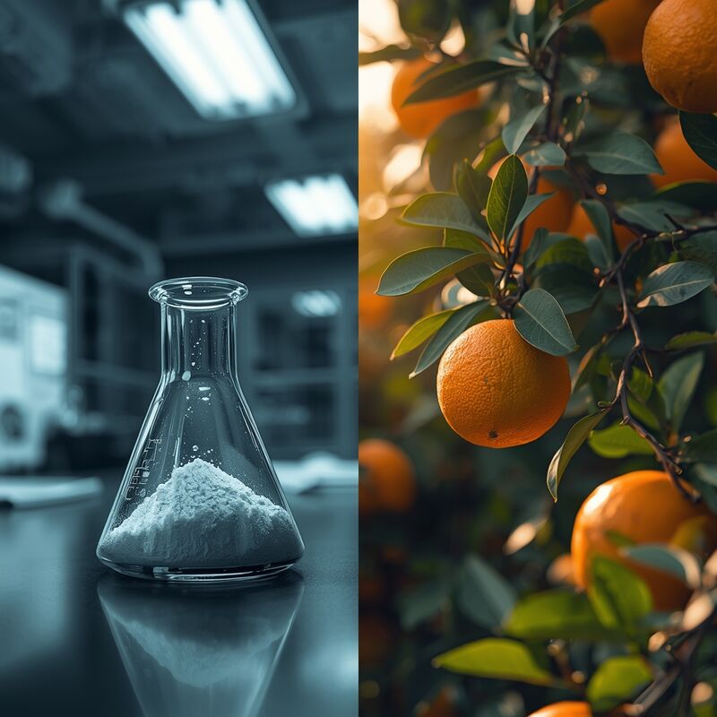 Natürliches Vitamin C vs. Ascorbinsäure Vergleich